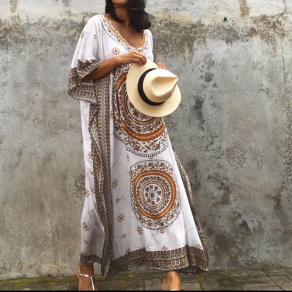 Kaftan beach dress - Picture 2 of 4